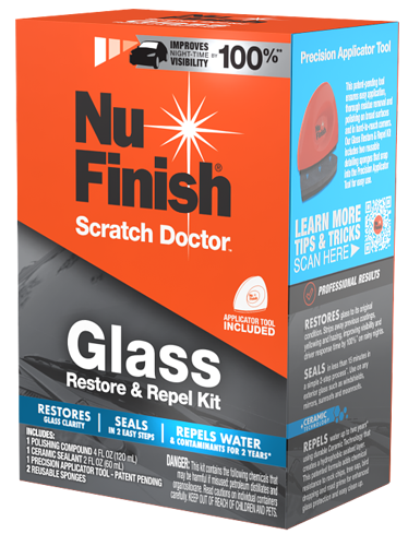 Scratch Doctor™ Glass Restore & Repel Kit | NuFinish